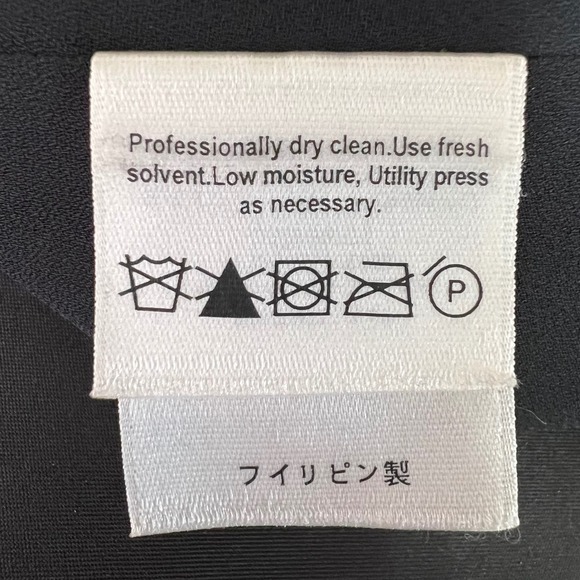 NWT - Vintage Eddie Bauer Black Geometric Print Midi Skirt Size 12 Lined - Picture 8 of 9